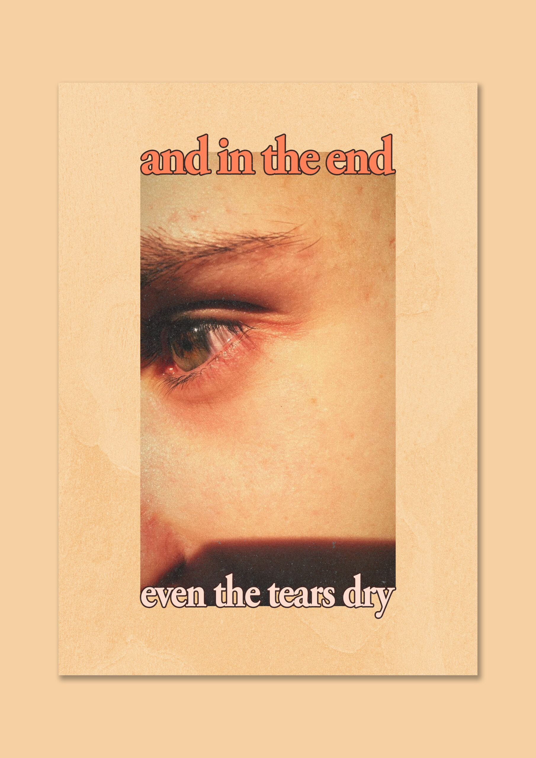 Tears dry MOCKUP