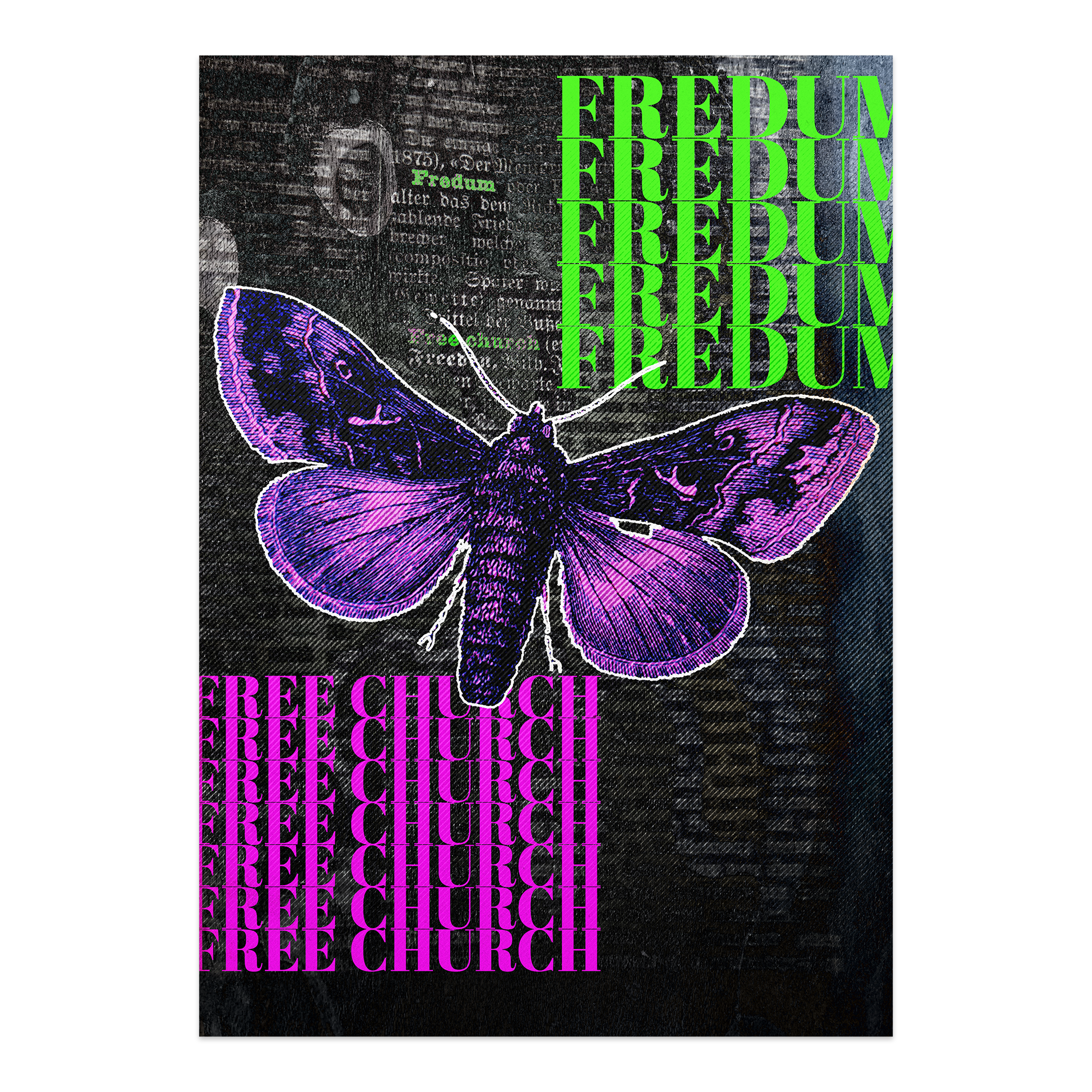 FREECHURCH FREDUM POSTER
