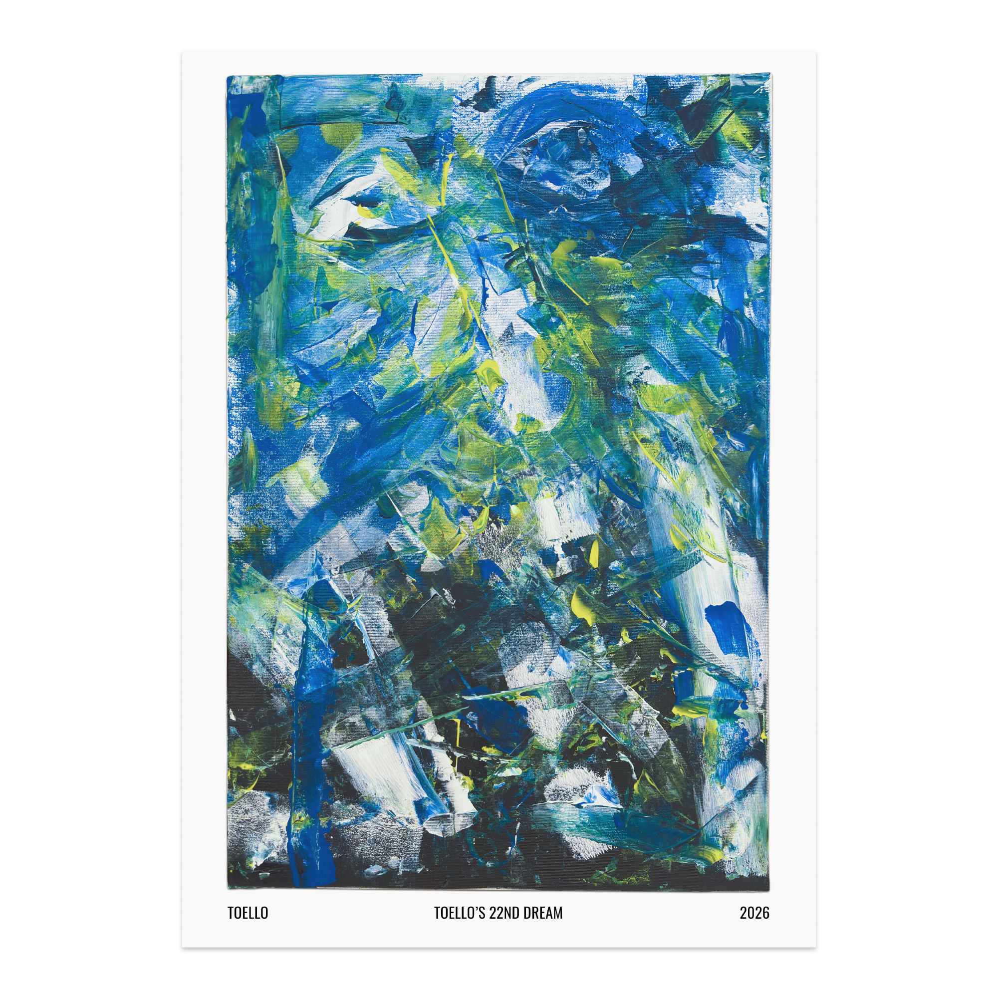 TOELLO'S 22ND DREAM POSTER