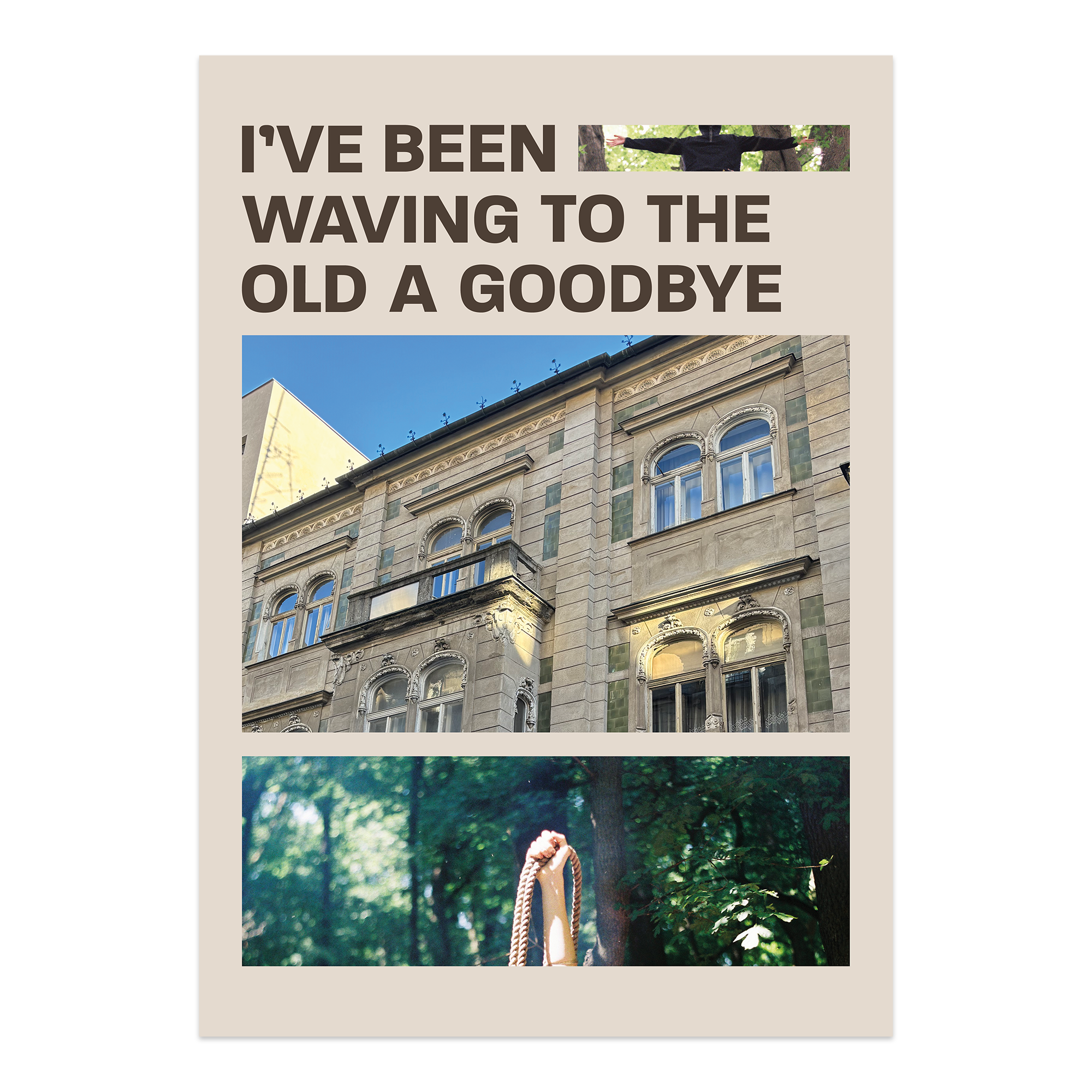 WAVING A GOODBYE POSTER